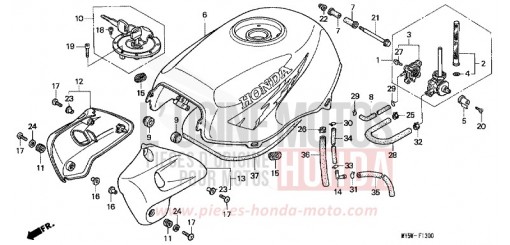 RESERVOIR A CARBURANT CB500SX de 1999